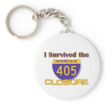 I Survived the 405 Closure Keychains
