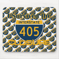 I Survived the 405 Closure Mousepad