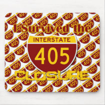 I Survived the 405 Closure Mousepads