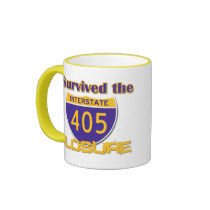 I Survived the 405 Closure Coffee Mugs
