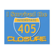 I Survived the 405 Closure Postcards
