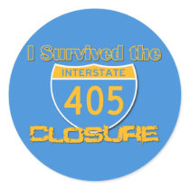 I Survived the 405 Closure Stickers