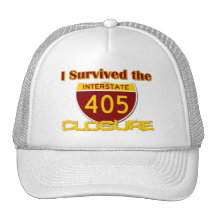 I Survived the 405 Closure Trucker Hat