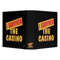 I SURVIVED THE CASINO BINDERS