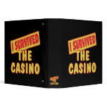 I SURVIVED THE CASINO BINDERS