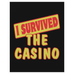 I SURVIVED THE CASINO flyers