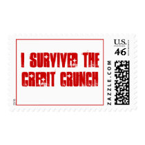 I Survived The Credit Crunch Set Of Stamps stamps