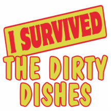I SURVIVED THE DIRTY DISHES CUT OUTS