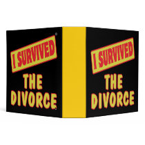 I SURVIVED THE DIVORCE BINDERS