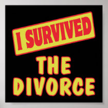 I SURVIVED THE DIVORCE PRINT