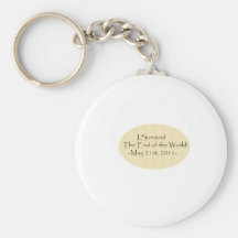I survived the End of the World! Key Chain