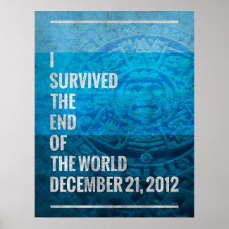 I Survived The End of The World Posters
