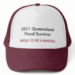I Survived the Great Queensland Floods of 2011 Mesh Hat