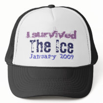 I survived The Ice, January 2009 hats