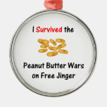 I Survived the Peanut Butter Wars at Free Jinger Ornaments