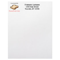 I survived the Peanut Butter Wars Letterhead Design
