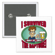 I Survived the Rapture 2011 Pin