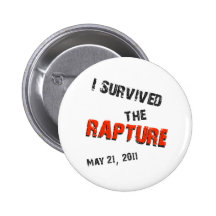 I Survived the Rapture Buttons