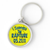 I Survived the Rapture - May 21 Key Chain