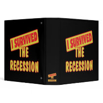 I SURVIVED THE RECESSION BINDER