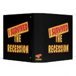 I SURVIVED THE RECESSION BINDER