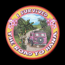 I survived the Road to Hana magnets