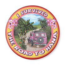 I survived the Road to Hana magnets