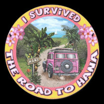I survived the Road to Hana stickers