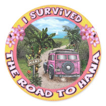 I survived the Road to Hana stickers
