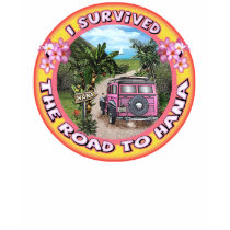 I survived the Road to Hana t-shirts