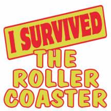I SURVIVED THE ROLLER COASTER PHOTO CUTOUTS
