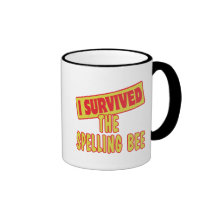 I SURVIVED THE SPELLING BEE MUG