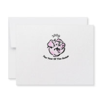 I Survived  The Swine Flu 2009 invitations