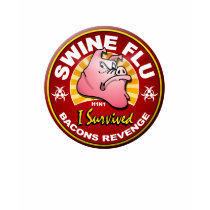 I Survived The Swine Flu - H1N1 t-shirts