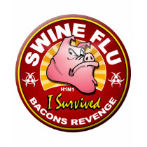 I Survived The Swine Flu - H1N1 t-shirts