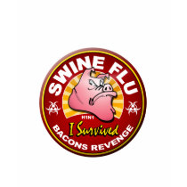 I Survived The Swine Flu - H1N1 t-shirts