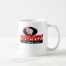 I Survived The Swine Flu Mug