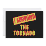 I SURVIVED THE TORNADO CUSTOM ANNOUNCEMENT