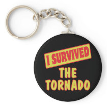 I SURVIVED THE TORNADO KEYCHAIN