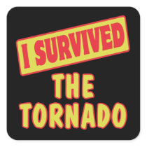 I SURVIVED THE TORNADO STICKERS