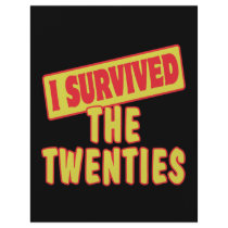 I SURVIVED THE TWENTIES FLYER DESIGN