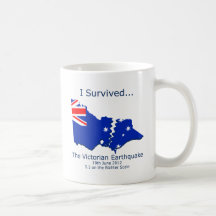 I Survived the Victorian Earthquake Coffee Mug