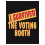 I SURVIVED THE VOTING BOOTH FLYER