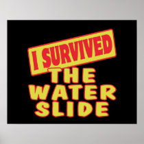 I SURVIVED THE WATER SLIDE POSTER