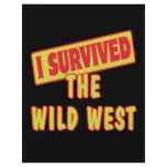 I SURVIVED THE WILD WEST PERSONALIZED FLYER