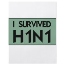 I Survived to H1N1 flyers by AKR000 I Survived to H1N1 flyers