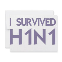 I Survived to H1N1 invitations by AKR000 I Survived to H1N1 invitations