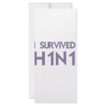 I Survived to H1N1 Custom Rack Cards