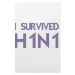 I Survived to H1N1 Stationery Paper