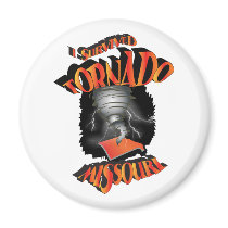 I Survived Tornado Missouri Fridge Magnets